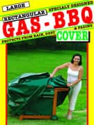 Gas BBQ Cover Rectangular Large / UV